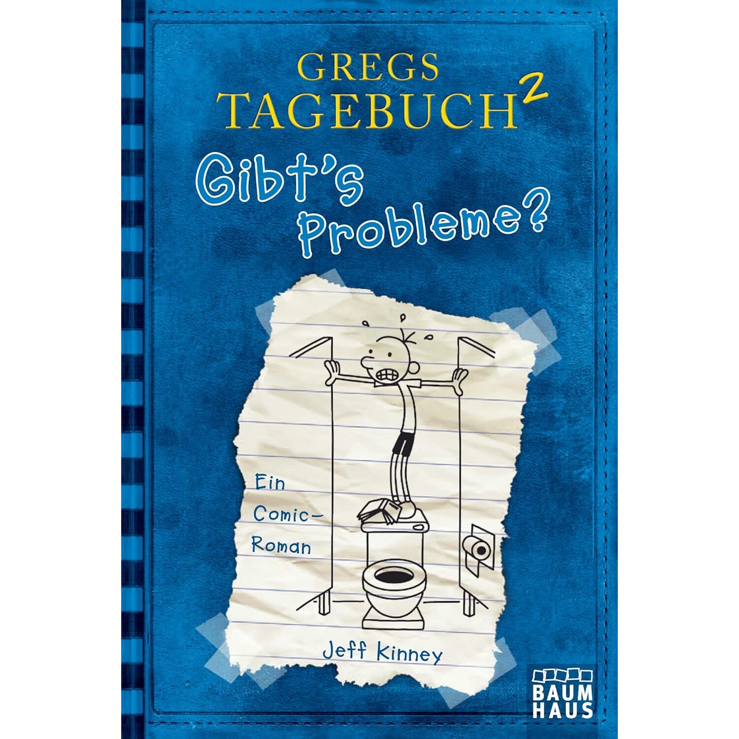 预售 小屁孩日记2 德文版 青少校园插图读物 杰夫・金尼 Jeff Kinney 平装 Gregs Tagebuch Gibt’s Probleme?