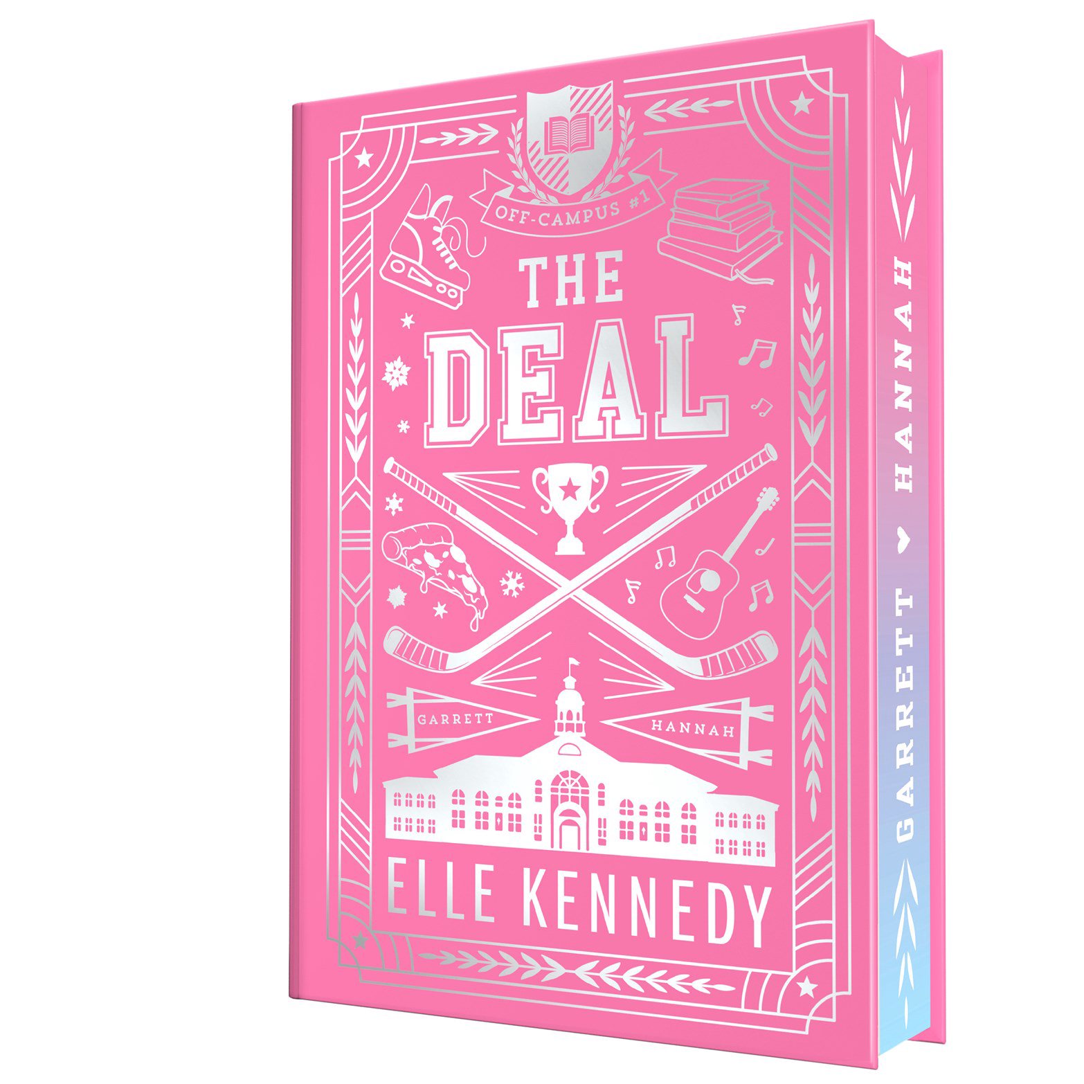 校园之外1 电视剧原著小说 Off-Campus系列 精装刷边版 Elle Kennedy 浪漫青春爱情 The Deal Collector’s Edition