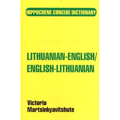 Lithuanian-English / English-Lithuanian Concise Dictionary 立陶宛语-英语/英语-立陶宛语简明词典 9780781801515