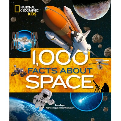 预订 关于太空的 1000个事实 科学自然 天文 1000个趣味知识系列 英文 1000Facts About Space