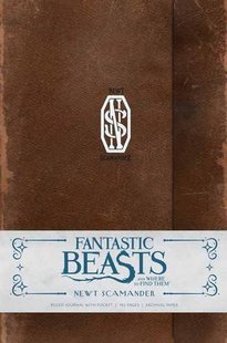 神奇动物在哪里纽特斯卡曼德的笔记本Fantastic Beasts and Where to Find Them:Newt Scamander Hardcover Ruled Journal哈利波特
