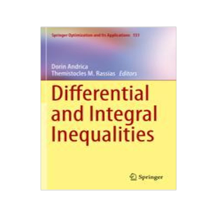 预订 Differential and Integral Inequalities