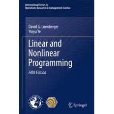 Linear and Nonlinear Programming 线性与非线性规划 第5版 9783030854522