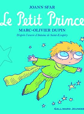 法语原版 小王子 插图漫画 Joann Sfar 收藏版 法语音频 书+CD Le Petit Prince