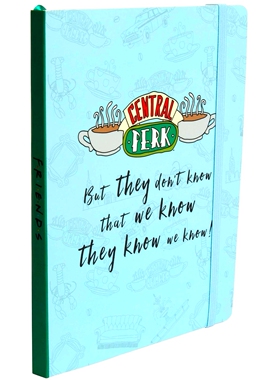 现货 老友记 中央公园笔记本手帐本 英文原版 电视剧正版周边 进口文具文创 Friends Central Perk Softcover Notebook