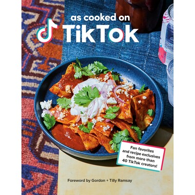 预订 在 Tiktok 上烹饪:来自 40 多位 Tiktok 创作者的粉丝*和*食谱!一本食谱书 名人美食 明星食谱 影视联名美食 英文版 As Coo