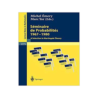 预订 Séminaire de Probabilités 1967-1980