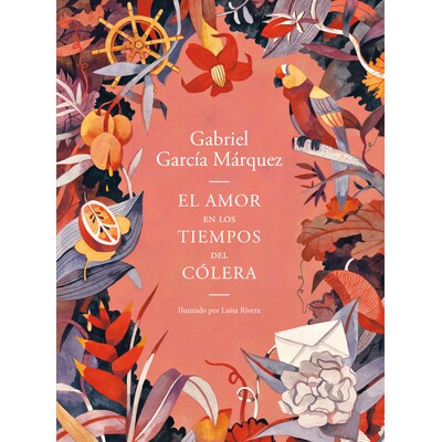 平装 西班牙语原版 霍乱时期的爱情 Luisa Rivera插画 Gabriel García Márquez 马尔克斯 El amor en los tiempos del cólera