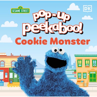 预订 弹出式躲猫猫！芝麻街饼干怪物 表演艺术 电视广播 Pop-Up Peekaboo! DK立体翻翻书系列 英文 Pop-Up Peekaboo! Sesame Stree