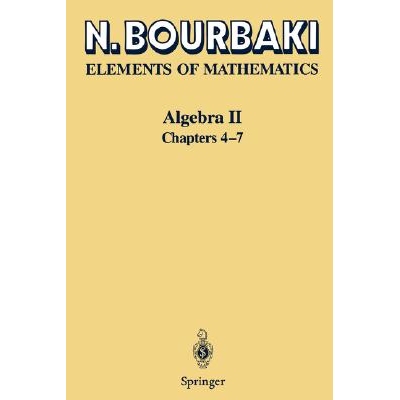 Algebra II Chapters 4 - 7 9783540007067