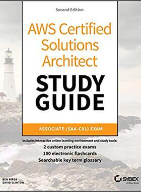 英文原版 AWS认证解决方案架构师官方学习指南 第二版 Aws Certified Solutions Architect Study Guide, 2E