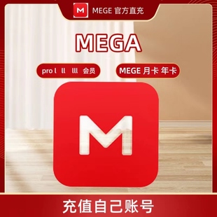 Lite MEGA网盘升级月费年费会员 III Pro mega云盘扩容