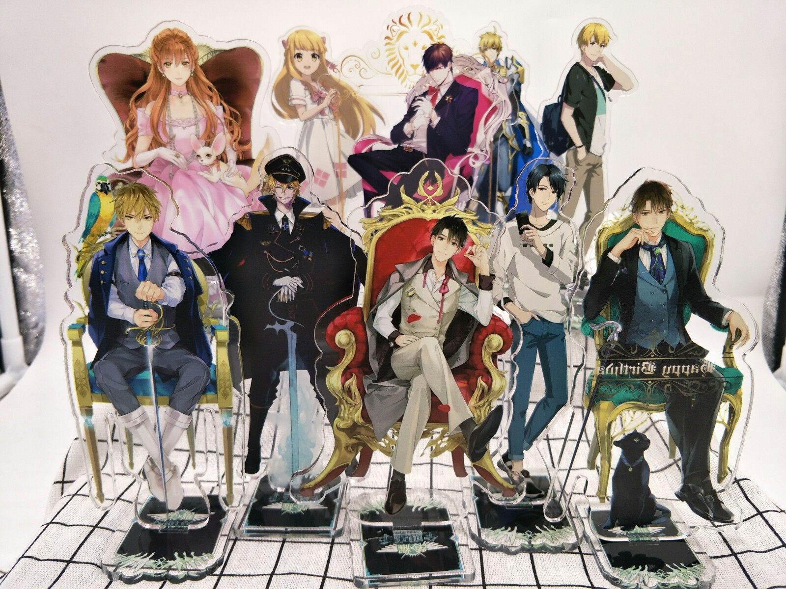 全职高手周边王杰希喻文州黄前天苏沐秋澄叶修叶秋亚克力立牌摆件