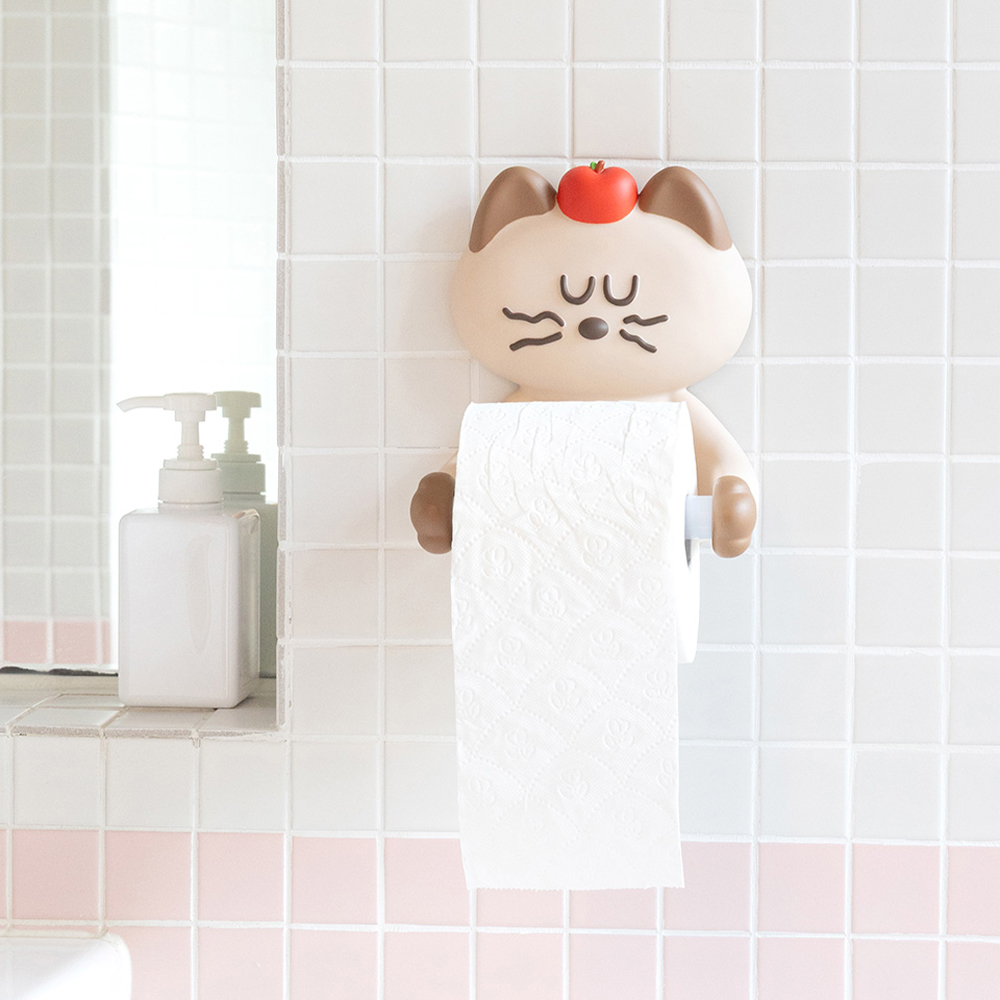 romane可爱纸巾架卷筒纸收纳架