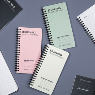 韩国7321简约风便携英语单词本外语词汇本便携口袋本学生记事本