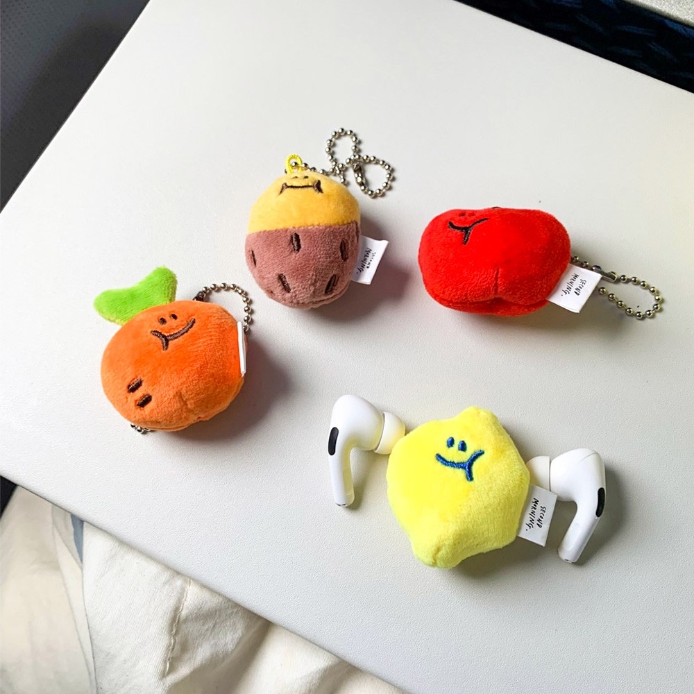 韩国卡通可爱毛绒公仔钥匙链挂件