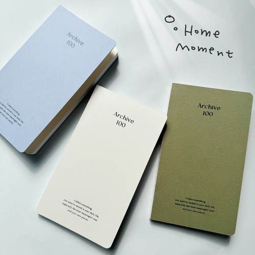 韩国100天励志手拿空白记事本ins