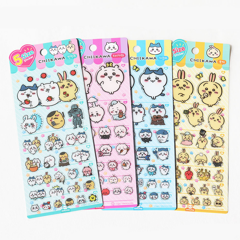 吉伊卡哇水晶贴纸可爱diy装饰