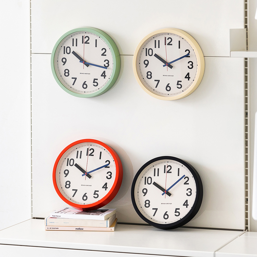 韩国ROMANE简约挂钟闹钟静音机芯