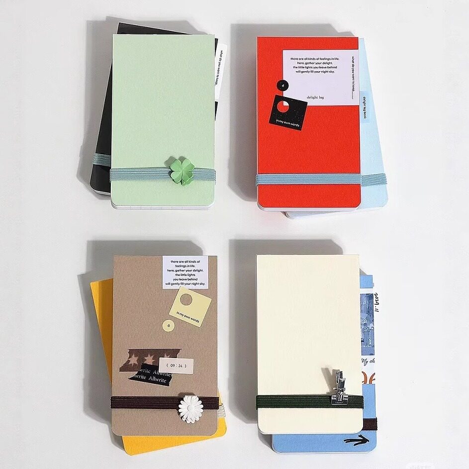 迷你便携记事本网格本空白本