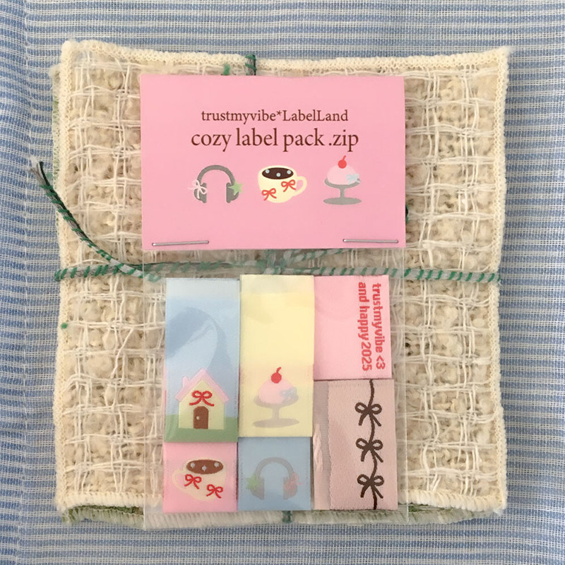 韩国Trust My Vibe小清新布艺书签刺绣索引贴标签装饰套装ins风,文具电教/文化用品/商务用品,书签,淘宝优惠券,粉丝福利购,淘宝优惠卷