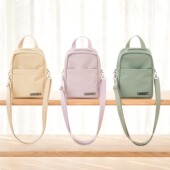 韩国full简约百搭纯色防水尼龙单肩斜挎包女休闲旅行防震收纳拎包