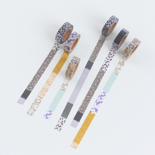 韩国ANALOGUE KEEPER小清新美纹和纸胶带手账装饰素材花纹纸胶带