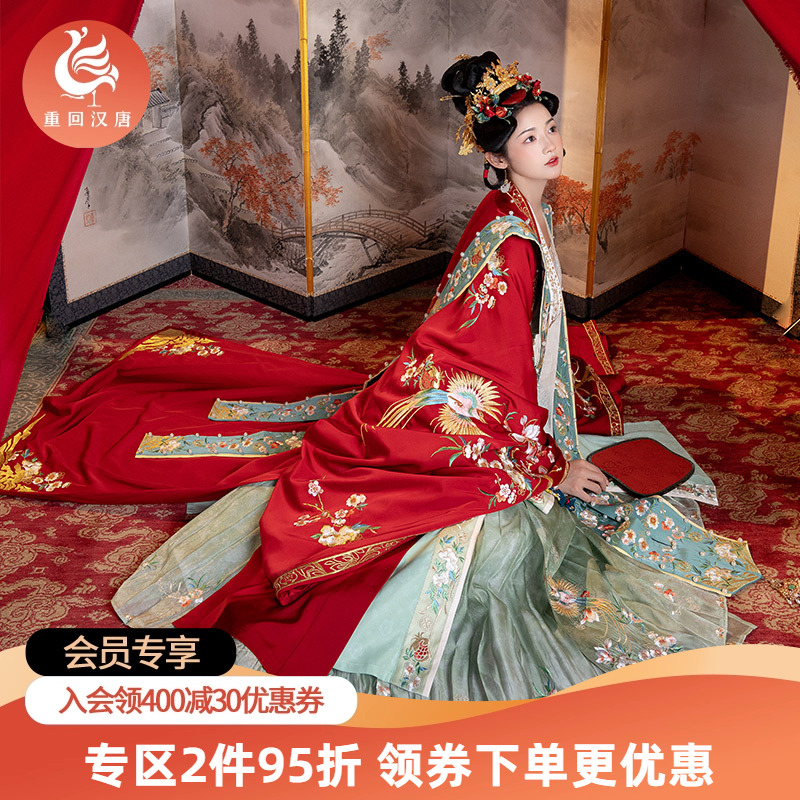 重回佳鹊双栖宋制汉服原创