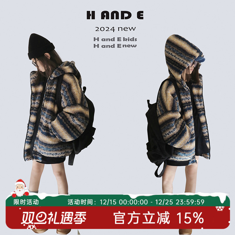 棉服羊羔毛外套HANDE外套