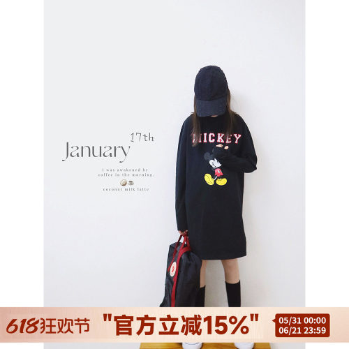 HANDE女生T恤休闲春夏米奇