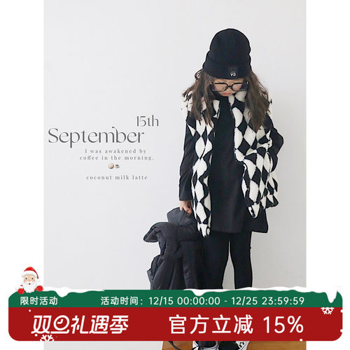 秋冬新款原创加厚羊羔毛马甲