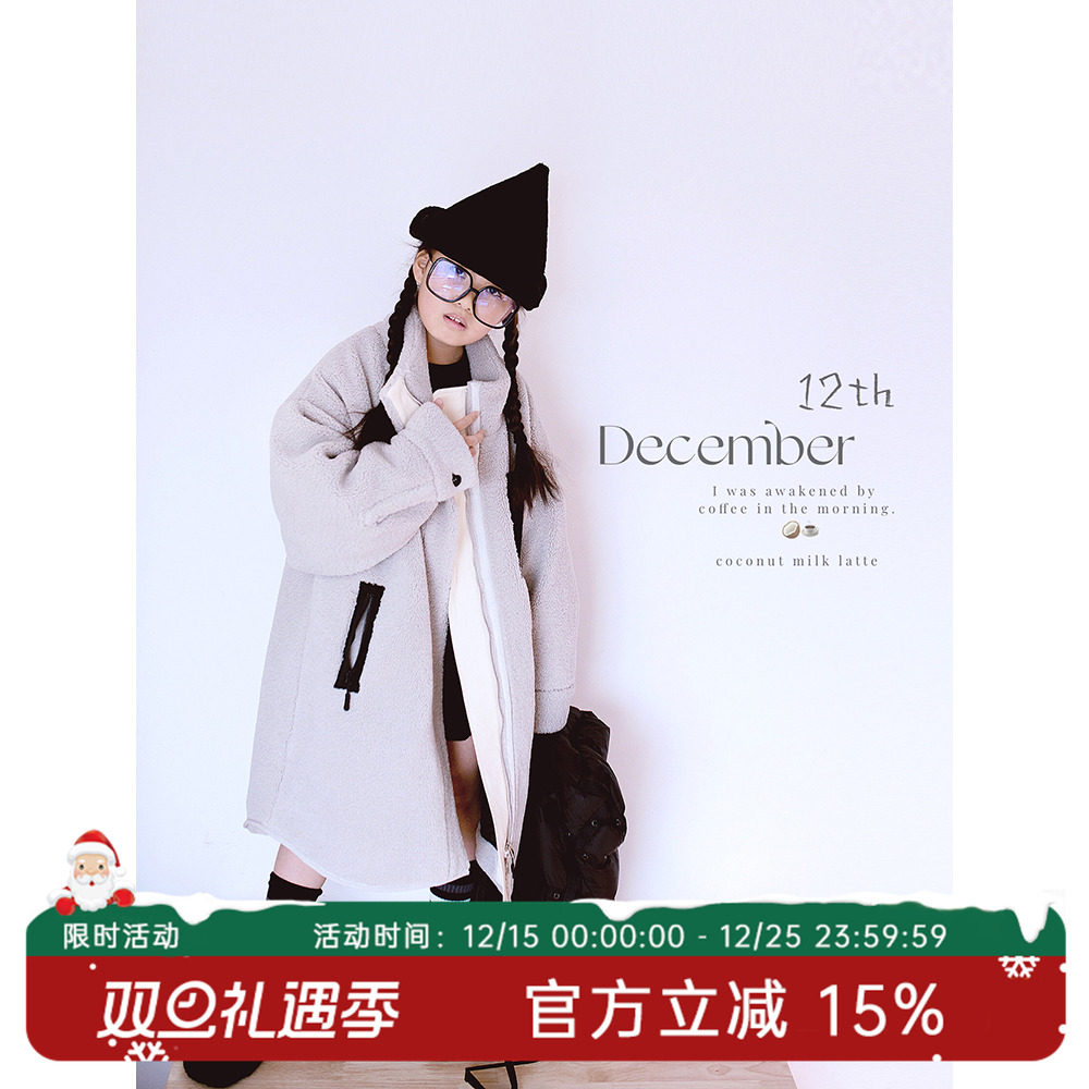 冬季新款休闲加厚长棉服外套