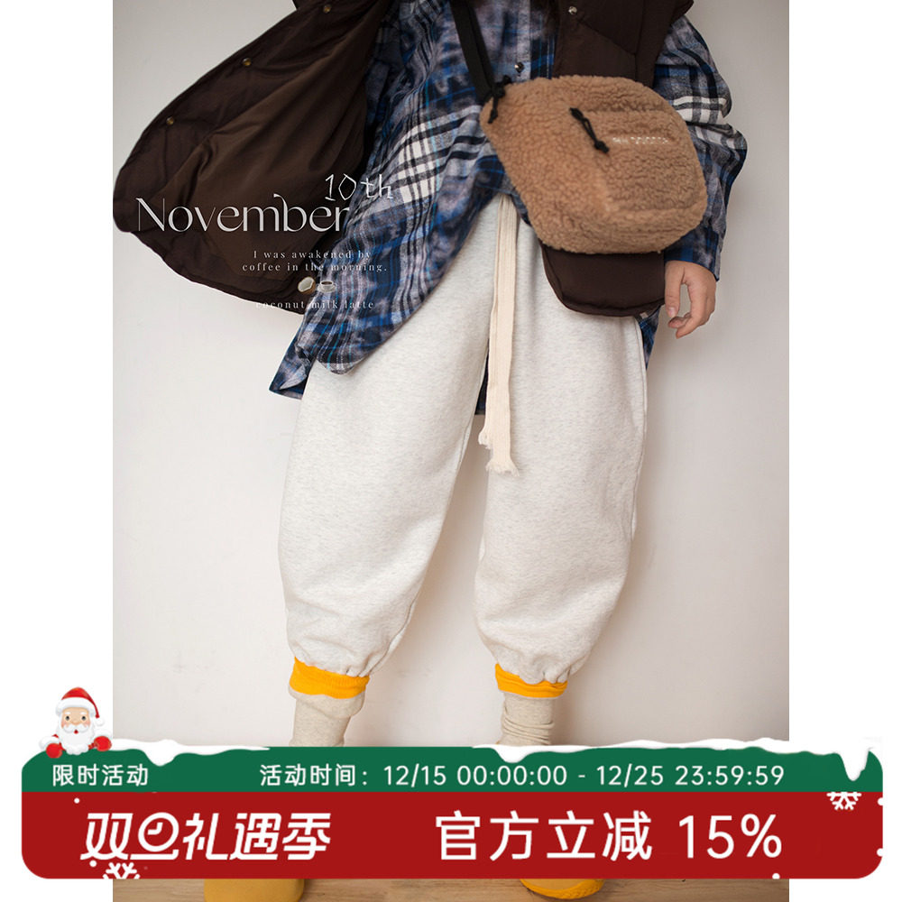 HANDE长裤棉休闲加厚