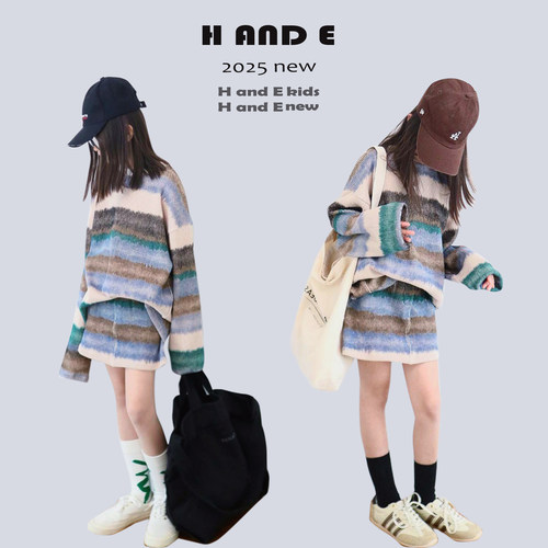HANDE休闲棉涤套装春夏