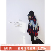 原创童装 女童圣诞款 羊羔毛连帽外套2026冬季 小众上衣 新款 AND