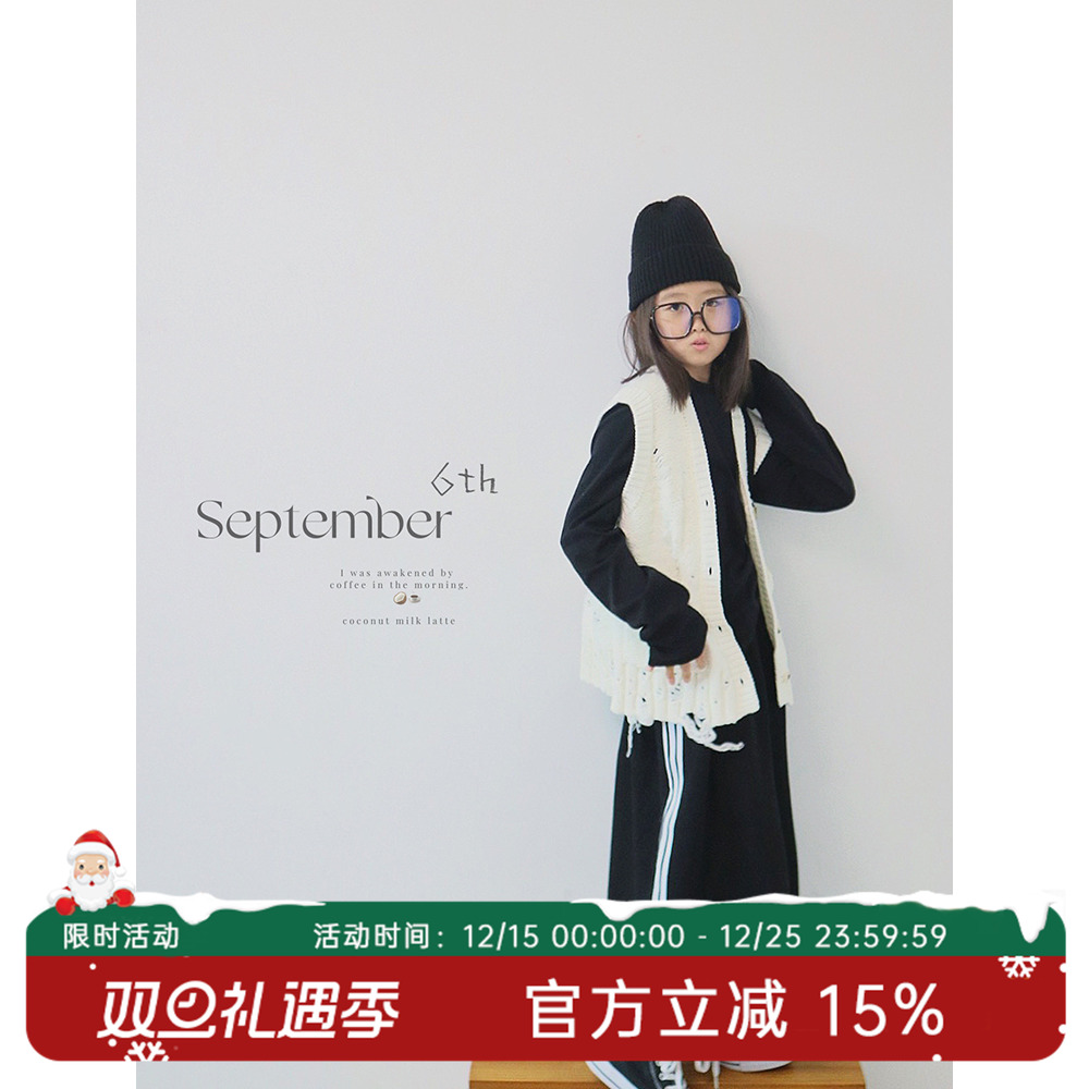 HANDE休闲马甲母女亲子