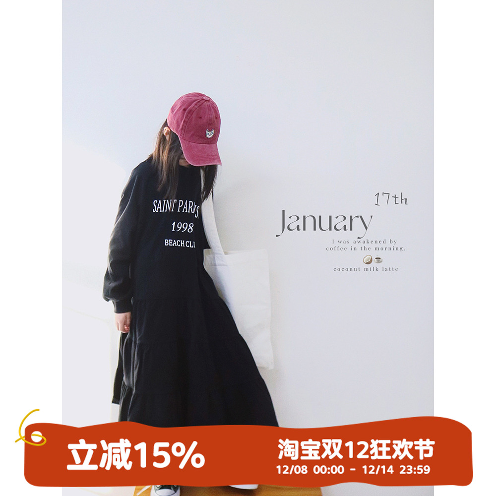 HANDE女生连衣裙暗黑春季