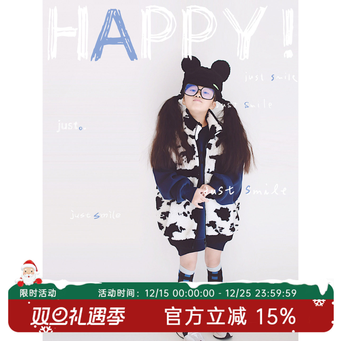 冬季保暖洋气女童休闲羊羔毛马甲