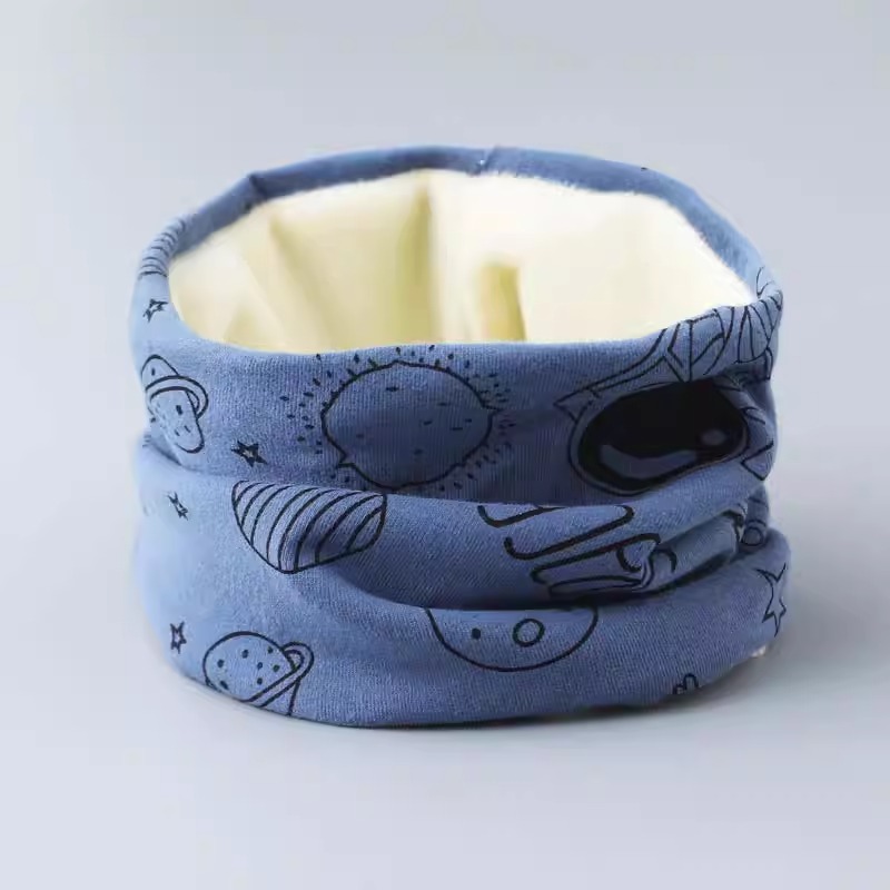 儿童新款围脖围巾儿童百搭护颈