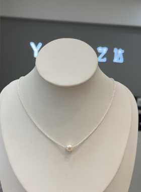 艺达绝美珍珠项链贝珠百搭澳白光泽极光高级感锁骨链轻奢小众配饰