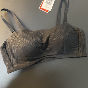 舒适有型无钢圈调整型20812283 薄款 曼75A 80A黑色抹胸款