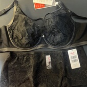 曼75B 85B蕾丝美胸线超薄显小软钢20840598高奢 80C 75C 75D