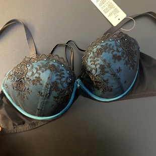 伊70B 舒适性感美胸线软钢圈双排扣 75C立体杯薄款