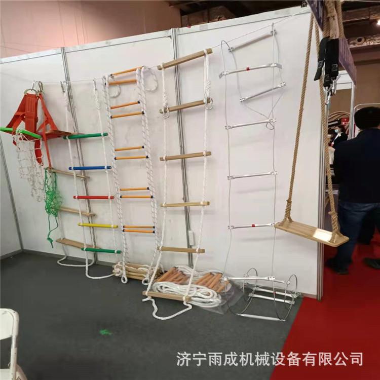 消防训练救生逃生软爬梯 空作业下井尼龙攀爬绳梯 树脂救援软梯
