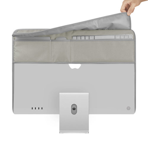 适用苹果iMac 24英寸一体机电脑防尘罩m1 m3 m4显示器保护套收纳