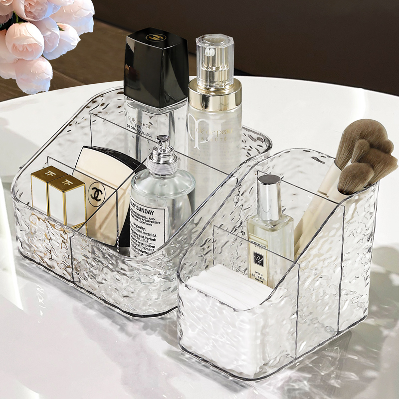 桌面收纳盒多格分区轻奢百搭