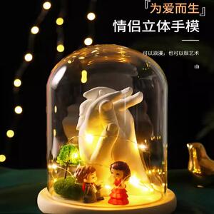 手膜自制纪念品作材石膏立体DIY