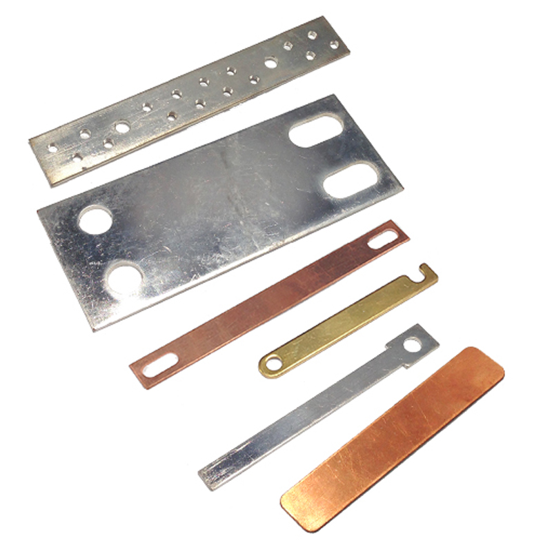 接紫铜排片连铜排定做地开关汇流排铜接线板连断路器接机房加工接