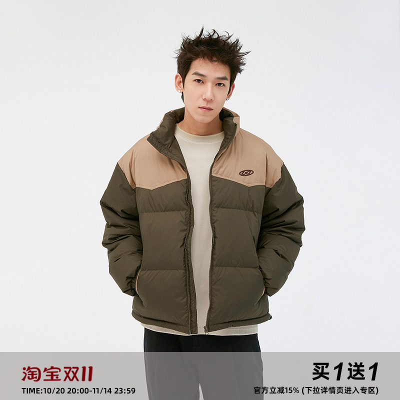 CLAMISGOLD美式立领三防羽绒服