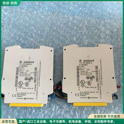 可维修德国威琅Wieland安全继电器 SNV 4063KL-A，